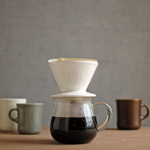 KINTO SCS コーヒーサーバー 4 cups - オーガニックコーヒーの通販、サブスク - コーヒー豆の卸売り | TOKYO COFFEE Organic Coffee