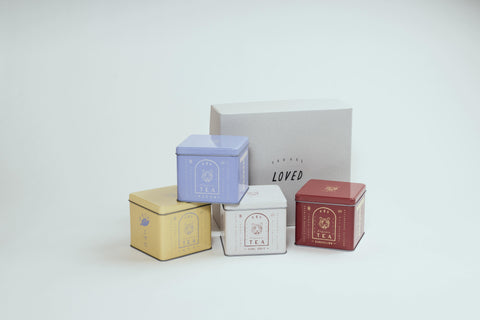 Tea Gift Set by Tokyo Coffee Organic Tea Leaves 230g x4 - オーガニックコーヒーの通販、サブスク - コーヒー豆の卸売り ｜ TOKYO COFFEE Organic Coffee