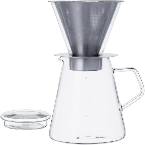 KINTO CARAT コーヒーガラスジャグ 4 cups - オーガニックコーヒーの通販、サブスク - コーヒー豆の卸売り ｜ TOKYO COFFEE Organic Coffee