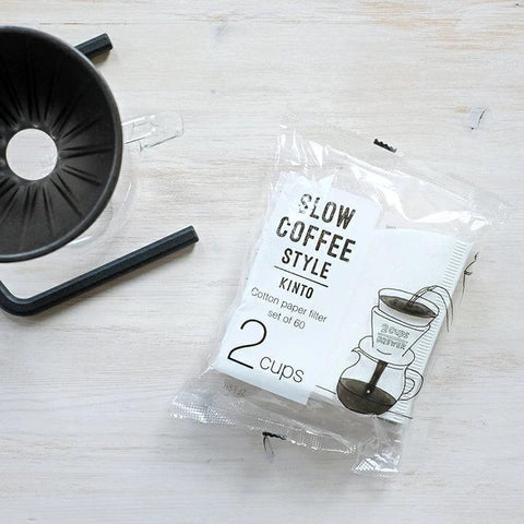KINTO SCS コットンペーパーフィルター 2 cups - オーガニックコーヒーの通販、サブスク - コーヒー豆の卸売り ｜ TOKYO COFFEE Organic Coffee