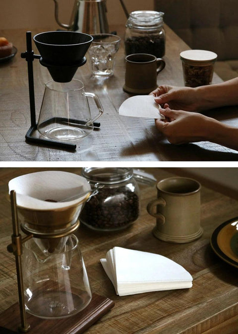 KINTO SCS コットンペーパーフィルター 4 cups - オーガニックコーヒーの通販、サブスク - コーヒー豆の卸売り ｜ TOKYO COFFEE Organic Coffee